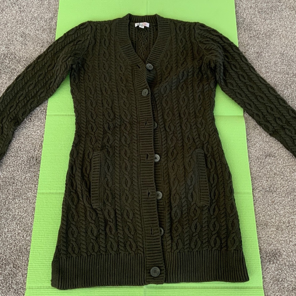 d&co. sweater coat